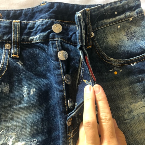DSQUARED2 Distressed Jeans sz 40 (it) - Picture 3 of 9